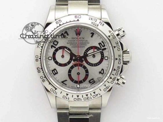 SS A2836 Dial Brown VRF Bracelet Best on SS RG 1:1 Yacht-Master 116621 Edition 0126